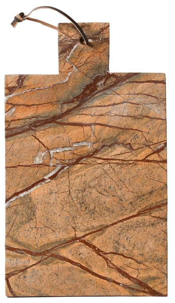 Planche en marbre brun