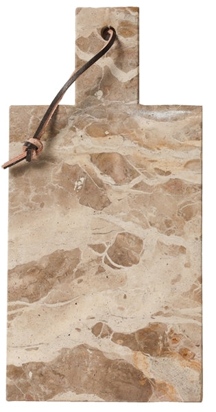 Planche en marbre beige