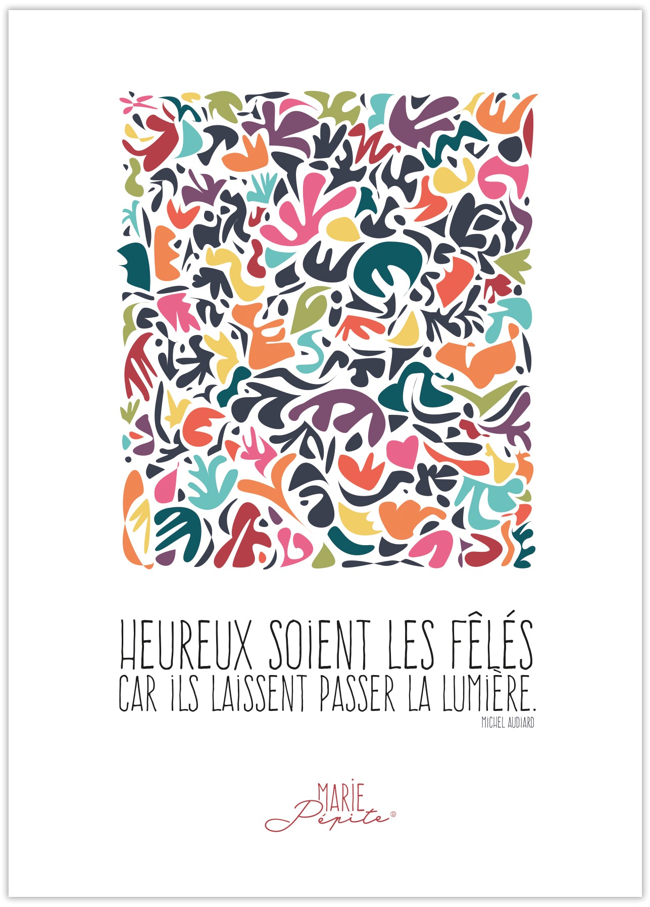 Carte postale - Les fêlés