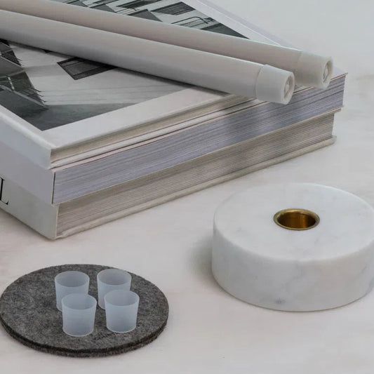 Adaptateur de chandelle en silicone
