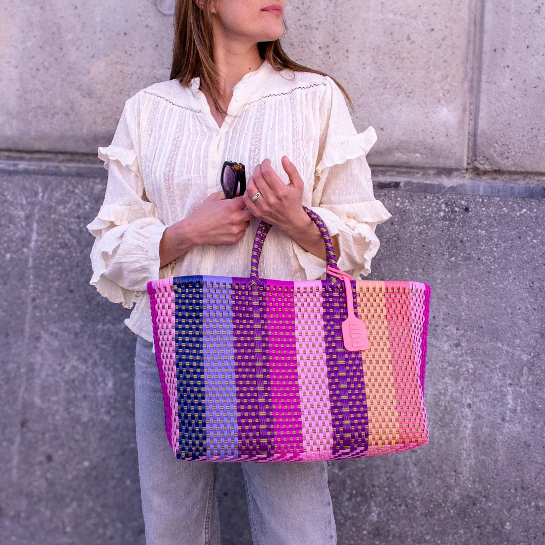 Panier en plastique recyclé - Vespera