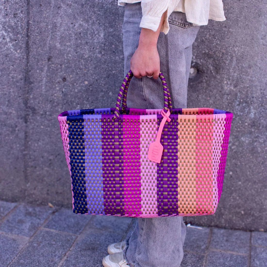 Panier en plastique recyclé - Vespera