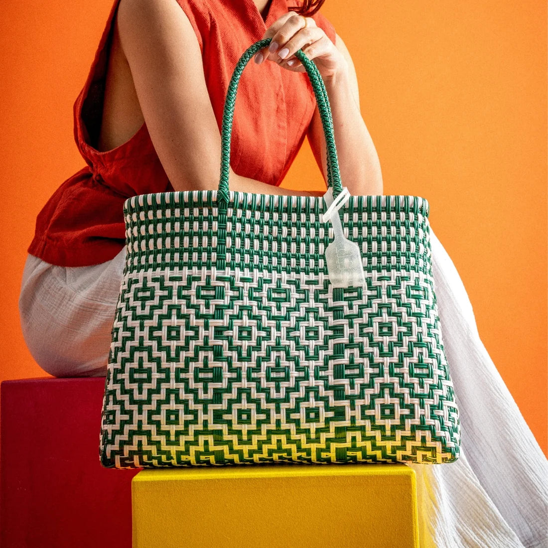 Sac en plastique recyclé - Coco jade