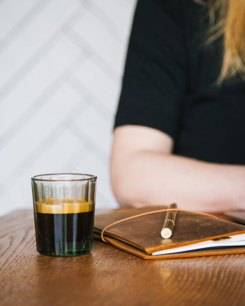 Verre à expresso - Vert