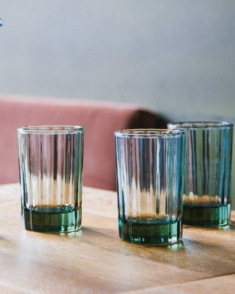 Verre Reed - Vert