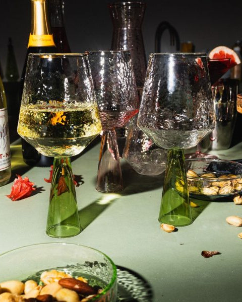Verre à vin Claude - Vert