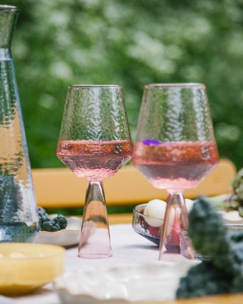 Verre à vin Claude - Rose