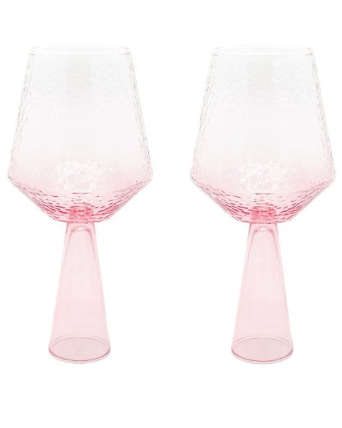 Verre à vin Claude - Rose