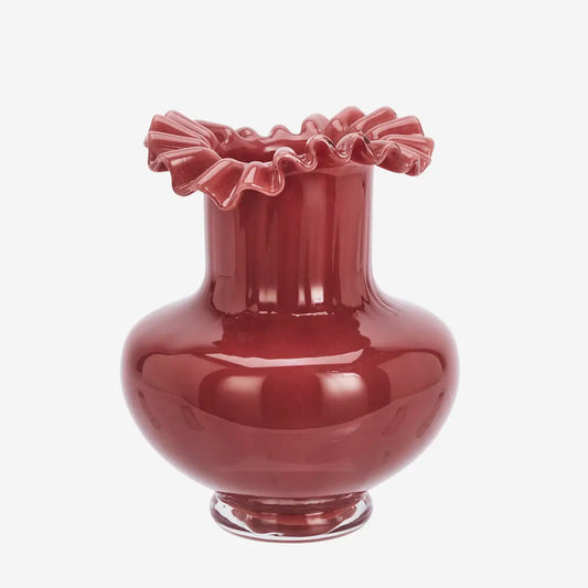 Vase - bordeaux