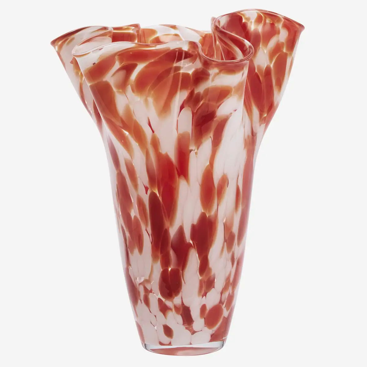 Vase - Rouge et blanc