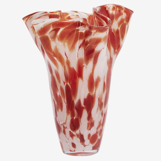 Vase - Rouge et blanc