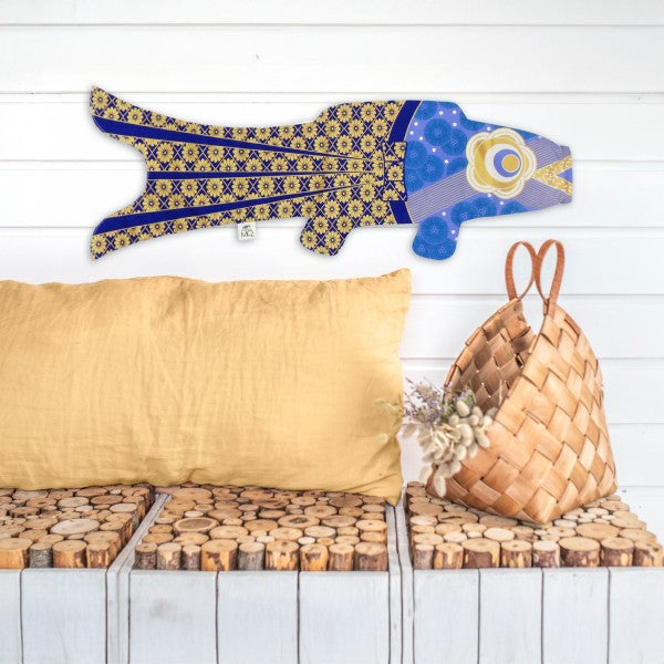 Carpe japonaise Kimono Domo en coton bio