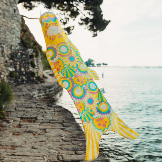 Carpe japonaise Sunshine en coton bio