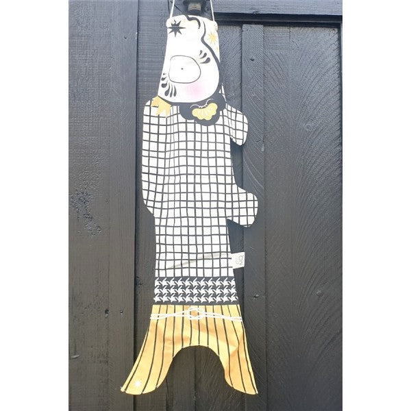 Carpe japonaise Black & White en coton bio