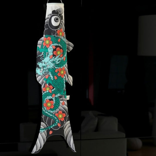 Carpe japonaise Tattoo dragon en coton bio