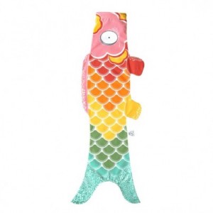 Carpe japonaise Rainbow en coton bio