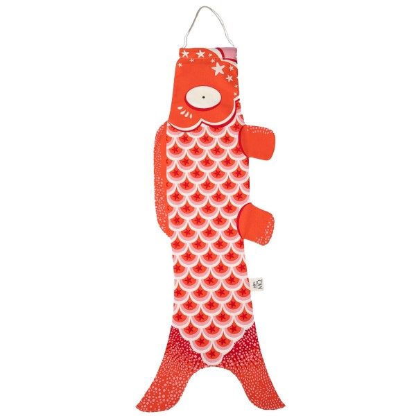 Carpe japonaise Tangerine en coton bio