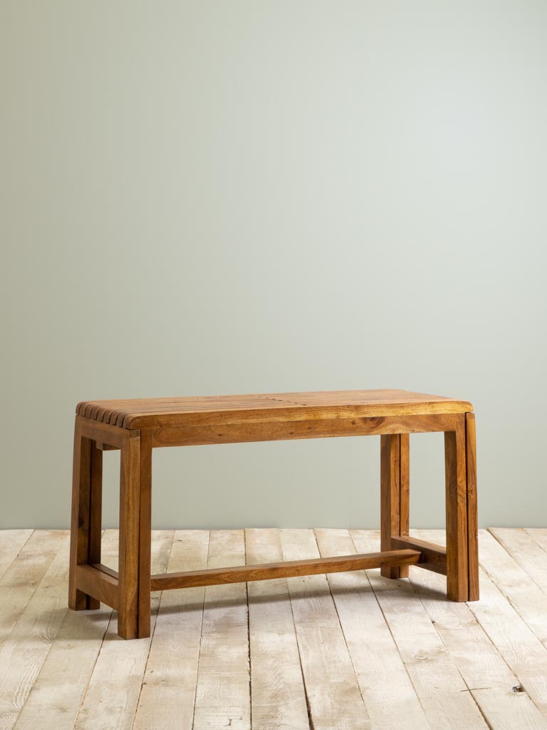 Banc extensible - Acacia foncé