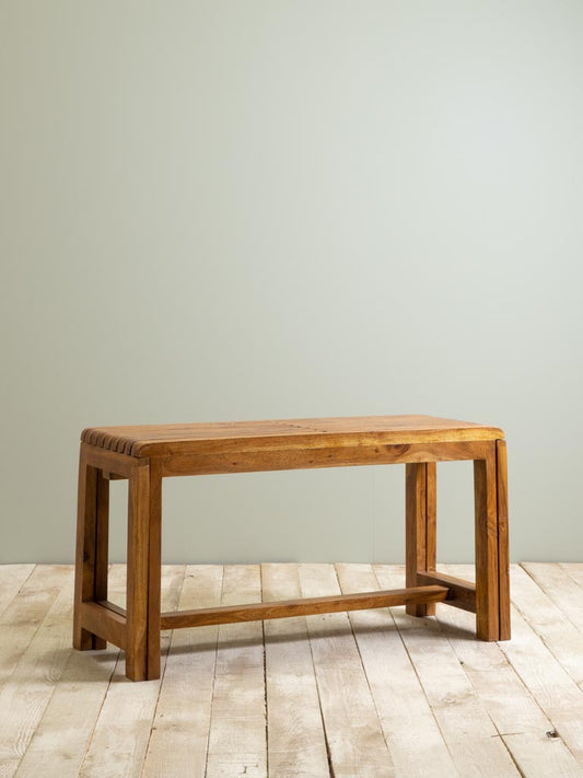 Banc extensible - Acacia foncé