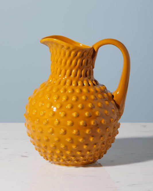 carafe pointe diamant ocre