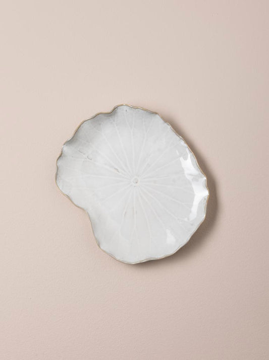 Assiette fleur de corail