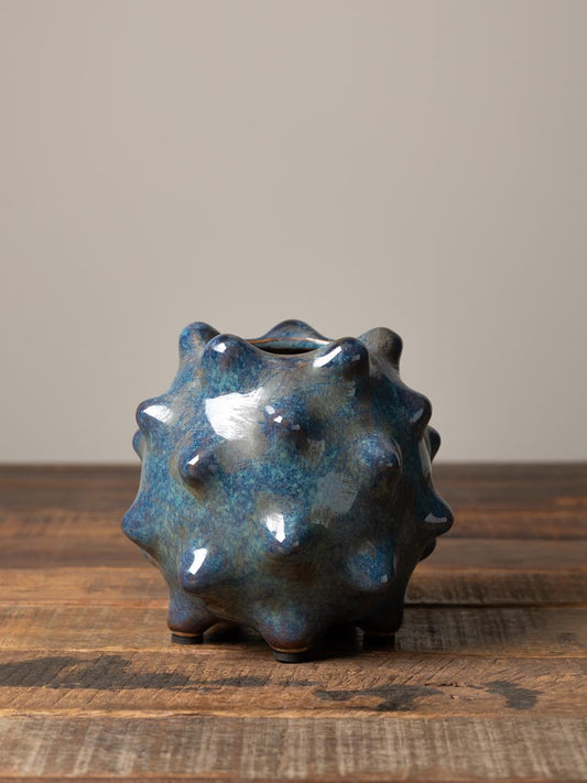 Vase pointu - Gris bleu
