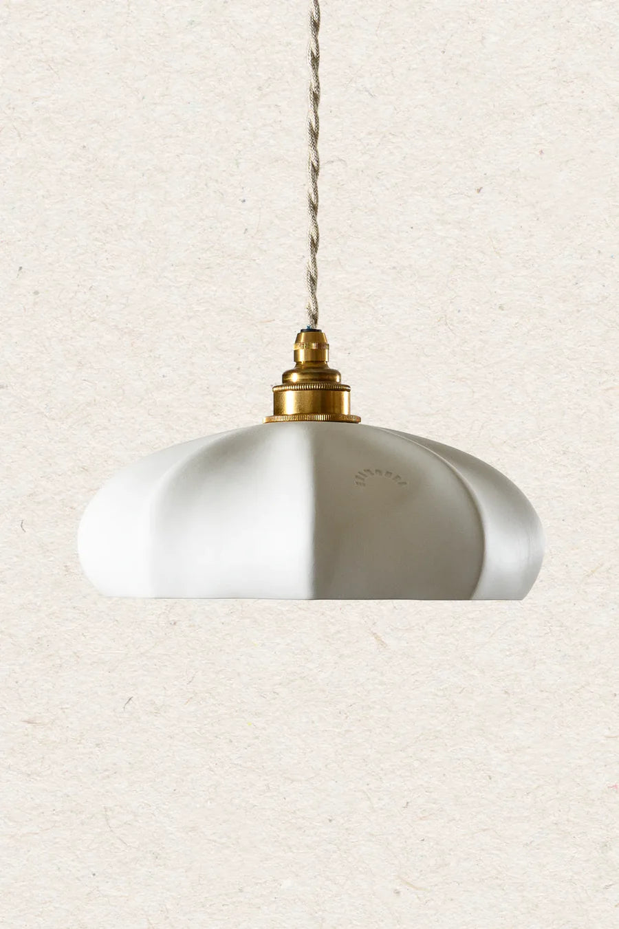 Grande suspension - Maria - Porcelaine biscuit
