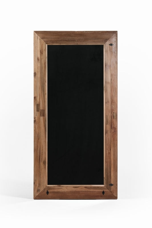 Miroir en teck recyclé