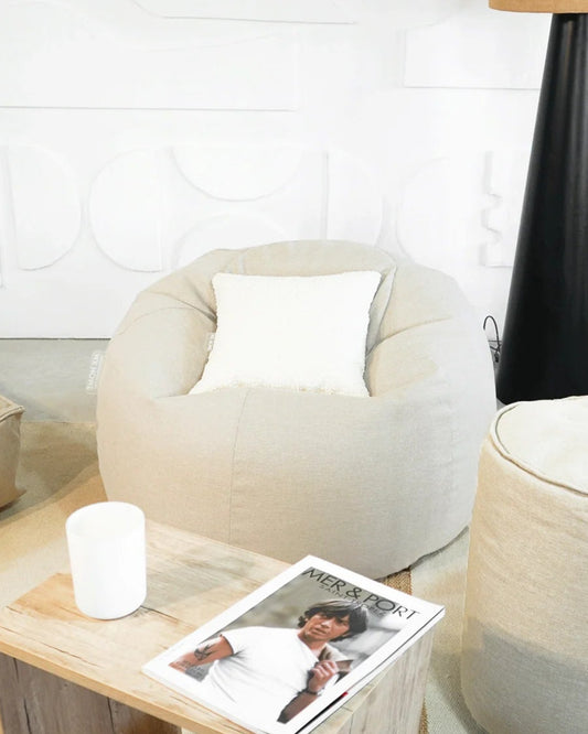 Gros pouf - Lin