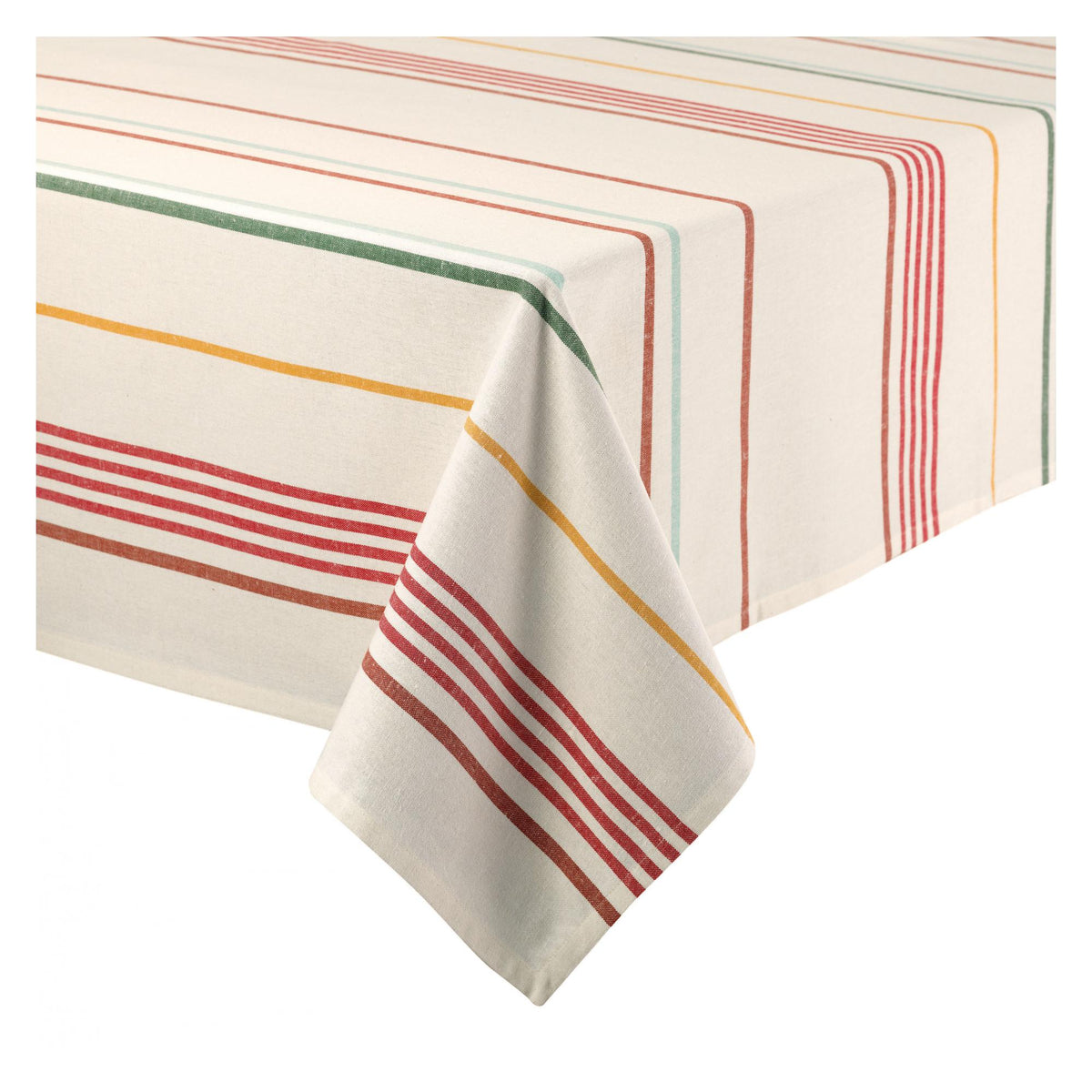 Nappe rayée multicolore