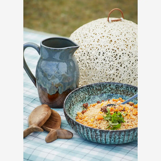 Saladier - Bleu pétrole