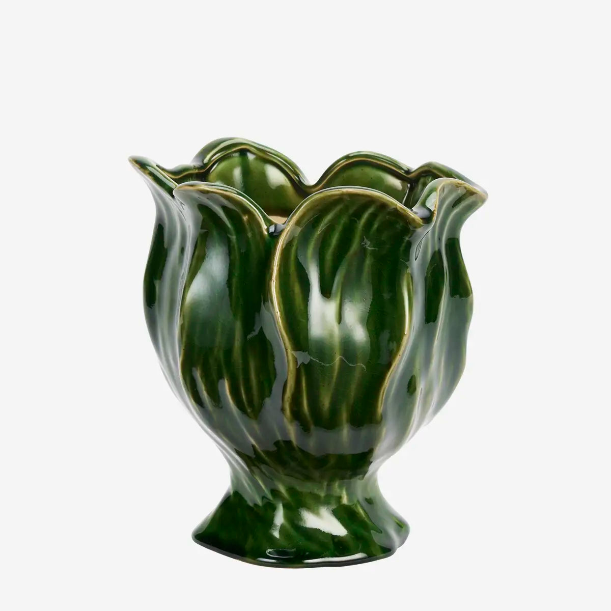 Pot tulipe vert