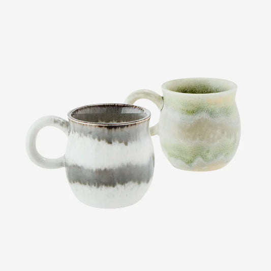 Tasse en céramique dégradée